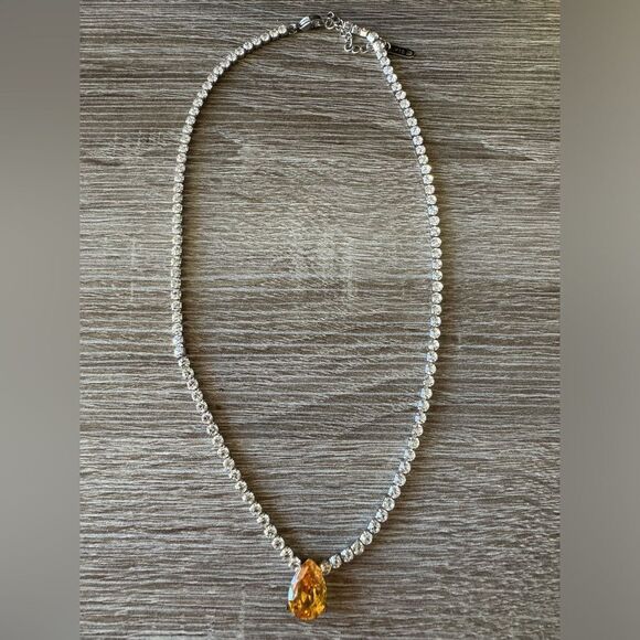 Tennis necklace A944 - Picture 2 of 5